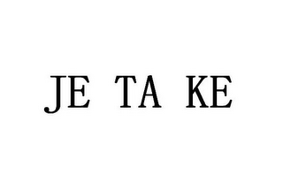 JE TA KE logo