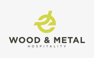 JE WOOD & METAL HOSPITALITY logo
