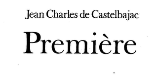 JEAN CHARLES DE CASTELBAJAC PREMIERE logo