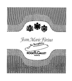 JEAN MARIE FARINA ROGER&GALLET PARIS