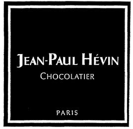JEAN-PAUL HÉVIN CHOCOLATIER PARIS logo