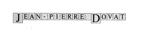 JEAN-PIERRE DOVAT logo