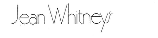 JEAN WHITNEY'S logo