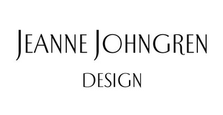JEANNE JOHNGREN DESIGN logo
