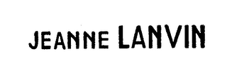 JEANNE LANVIN logo