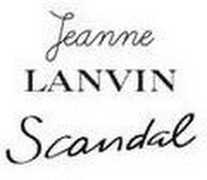 JEANNE LANVIN SCANDAL logo