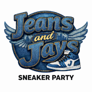 JEANS AND JAYS SNEAKER PARTY logo