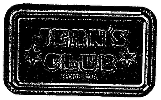 JEAN'S CLUB SPORTSWEAR logo