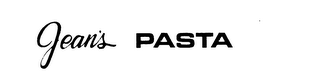 JEAN'S PASTA logo