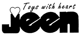JEEN TOYS WITH HEART logo