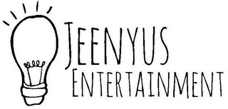 JEENYUS ENTERTAINMENT logo