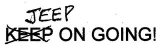 JEEP ON GOING! logo