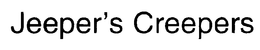 JEEPER'S CREEPERS logo