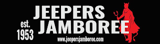 JEEPERS JAMBOREE EST. 1953 WWW.JEEPERSJAMBOREE.COM logo