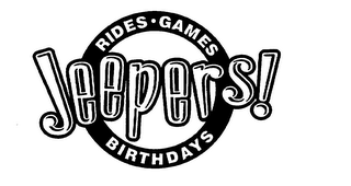JEEPERS! RIDES GAMES BIRTHDAYS logo