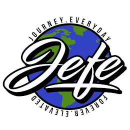 JEFE JOURNEY. EVERYDAY FOREVER. ELEVATED. logo
