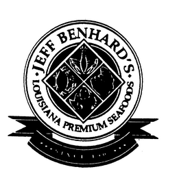 JEFF BENHARD'S LOUISIANA PREMIUM SEAFOODS SINCE 1907 logo