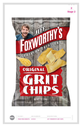 JEFF FOXWORTHY'S ORIGINAL GRIT CHIPS logo
