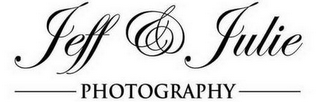 JEFF & JULIE PHOTOGRAPHY logo
