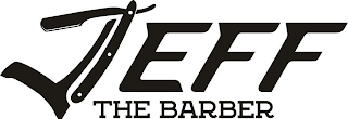 JEFF THE BARBER logo