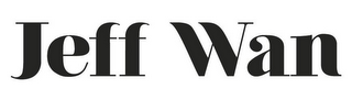 JEFF WAN logo