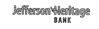 JEFFERSON HERITAGE BANK logo