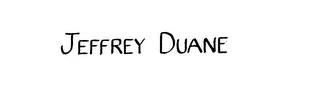 JEFFREY DUANE logo