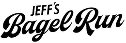 JEFF'S BAGEL RUN logo