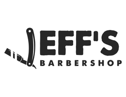 JEFF'S BARBERSHOP logo