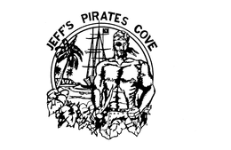 JEFF'S PIRATES COVE logo