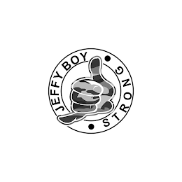 • JEFFY BOY • STRONG logo