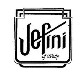 JEFINI OF ITALY logo