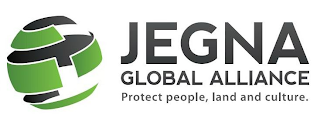 JEGNA GLOBAL ALLIANCE PROTECT PEOPLE, LAND AND CULTURE. logo