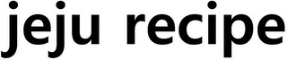 JEJU RECIPE logo