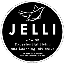JELLI JEWISH EXPERIENTIAL LIVING AND LEARNING INITIATIVE AT BETH SHIR SHALOM WWW.BETHSHIRSHALOM.ORG logo