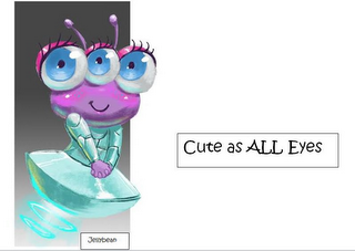 JELLYBEAN CUTE AS ALL EYES logo