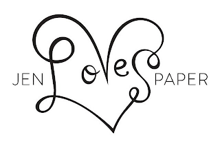 JEN LOVES PAPER logo