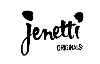 JENETTI ORIGINALS logo