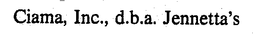 JENNETTA'S logo