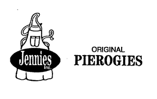 JENNIES INC. ORIGINAL PIEROGIES logo