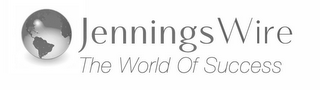 JENNINGSWIRE, THE WORLD OF SUCCESS logo