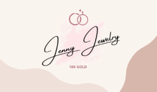 JENNY JEWELRY 18K GOLD logo
