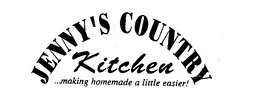JENNY'S COUNTRY KITCHEN...MAKING HOMEMADE A LITTLE EASIER! logo