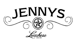 JENNYS LUCCHESE SINCE 1883 logo