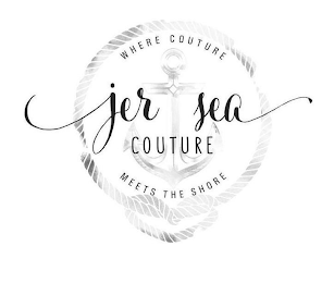 JER SEA COUTURE WHERE COUTURE MEETS THE SHORE logo