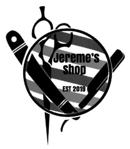JEREME'S SHOP EST 2019 logo