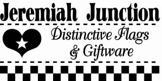 JEREMIAH JUNCTION DISTINCTIVE FLAGS & GIFTWARE logo