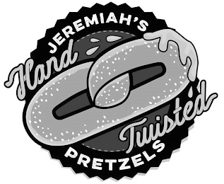JEREMIAH'S HAND TWISTED PRETZELS logo