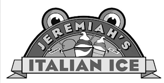 JEREMIAH'S ITALIAN ICE HOMEMADE EST. 1996 logo