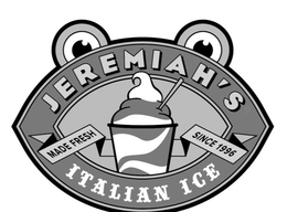 JEREMIAH'S ITALIAN ICE MADE FRESH SINCE 1996 logo